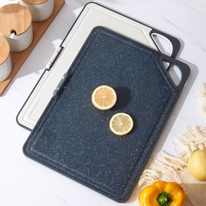 Hot Sales 3 in 1 Cutting Board Built in <b>Knife</b> <b>Sharpener</b> Double Side Chopping Blocks Garlic Grinder Handle for Kitchen - Product Image 2