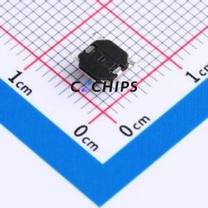 YTS1H0052FMG00 Tactile Switch SMD-4P,5.2x5.2mm Switch Single Pole Single Throw Round Button 2.5N Vertical Mount - Product Image 2