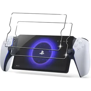 Transparente HD klare Anti-Kratz-Bildschirmschutzfolie gehärtetes Glas für PlayStation PS Portal Fernbedienung Player 8 Zoll