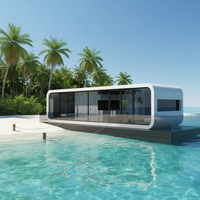 Nouvelle conception 2026 : Mini-maison capsule moderne chinoise, maisonnette modulaire de 20 pieds, maison Apple, cabane Apple pour le glamping