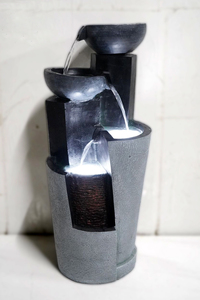 <span class=keywords><strong>Fontaine</strong></span> d'eau de bureau de table déco en résine à l'intérieur <span class=keywords><strong>fontaine</strong></span> d'eau extérieure avec lumières - Product Image 2