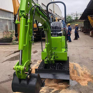 Miniexcavadora de 1 Tonelada y 1.2 Toneladas, Excavadora de Jardín con Orugas de Goma y Certificado EPA 4 Euro 5 - Product Image 3