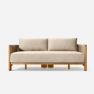 Mobili di Lusso da Esterno <span class=keywords><strong>Divani</strong></span> da Giardino per Hotel Arredi Moderni in Legno di Teak con Intreccio in Corda Set da Patio per Villa Resort Salotto da Giardino - Product Image 2