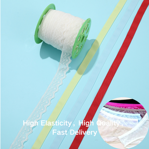 008 #1570 Stock <span class=keywords><strong>bande</strong></span> élastique de haute qualité ceinture en nylon plié avec pour vêtements sous-vêtements sacs sous-vêtements bordure pliée - Product Image 3