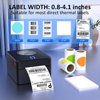 Imprimante thermique d'étiquettes d'expédition de 4 pouces 4X6 pour l'impression d'étiquettes de codes-barres, d'expédition, de commandes, d'expédition pour Amazon Ebay Petite entreprise
