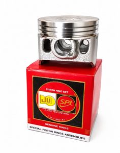 ชุดประกอบลูกสูบสำหรับ Bajaj XCD 125cc เส้นผ่านศูนย์กลาง 54.00 มม. แหวน OEM ผิวเคลือบดีบุก 54.00 มม. เครื่องยนต์ Bajaj XCD 125cc ที่เชื่อถือได้ - Product Image 2