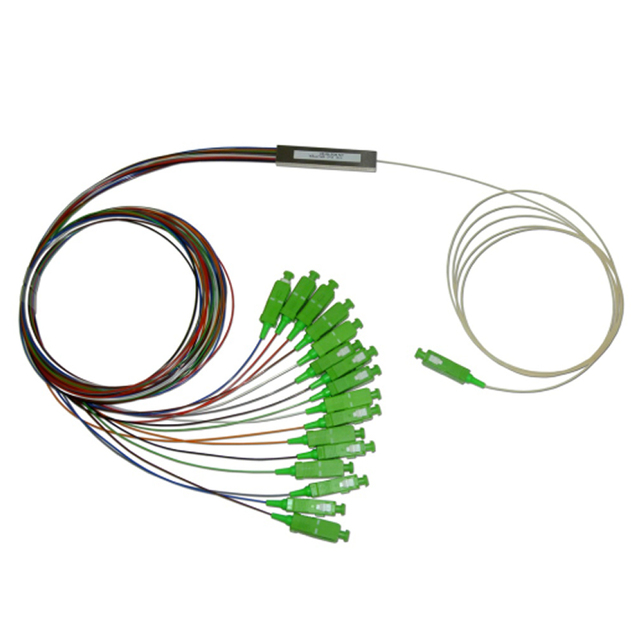 G652D G657A Optical Cable Steel Tube 1*2/1*4/1*8/1*16/1*32 Mini Type PLC Fiber Optic Splitter Without Connector