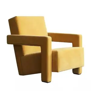 Mobiliário doméstico moderno contemporâneo, novo sofá da mangueira com estofado de veludo novo design especial z