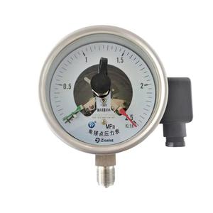 Manometer-Manometer mit End schalter Ausgangs <span class=keywords><strong>alarm</strong></span> Elektrischer Kontakt 0-10bar Negative <span class=keywords><strong>Differential</strong></span> luft NPT-Manometer - Product Image 2