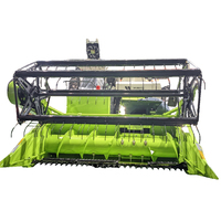 Moissonneuse-batteuse Wubota à chenilles autopropulsée pour céréales à petit grain et riz à alimentation complète