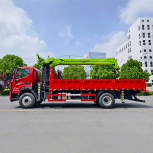 Grúa Montada en Camión Foton Aumark 4x2 de Alta Calidad con Pluma Rígida, Precio de Fábrica, Grúa Cargadora de 12 Toneladas y 10 Toneladas - Product Image 4