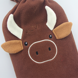 Nouvelle Arrivée Housse Mignonne en Polaire Vache pour <span class=keywords><strong>Bouillotte</strong></span> en Caoutchouc – Idéale pour Chauffer Mains et Pieds à la Maison ou au Bureau - Product Image 4