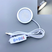 Lampe LED USB RGB ultra-mince à montage en surface avec télécommande, lampe circulaire pour imprimante 3D