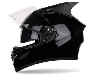 Casque <span class=keywords><strong>de</strong></span> moto Dot <span class=keywords><strong>de</strong></span> haute qualité avec corne hommes et femmes, couverture <span class=keywords><strong>de</strong></span> casque intégral, casque <span class=keywords><strong>de</strong></span> course <span class=keywords><strong>de</strong></span> <span class=keywords><strong>Locomotive</strong></span> d'angle quatre saisons - Product Image 4