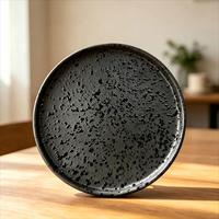 Assiette à steak en céramique de qualité supérieure USA & UE avec bordure décorative 8" / 10" – Assiettes à pâtes en grès de l'usine de Chaozhou, Chine