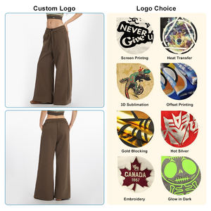 Pantalon de sport décontracté pour homme en velours côtelé de haute qualité, design personnalisé, automne-hiver, coupe droite mi-longue, jambe droite, écologique - Product Image 3