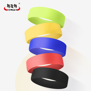 Bandes de résistance Slitt en latex avec anneau en O, taille personnalisée, pour fitness, yoga, rééducation et entraînement - Product Image 3