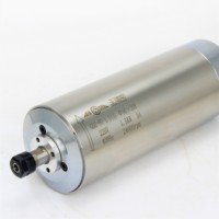Moteur de broche triphasé 220V 5A 1,5KW pour la sculpture sur bois sur machine-outil CNC