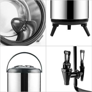 Dispensador de bebidas frías/calientes portátil aislado DB 8X 8L con dispensador - Product Image 6