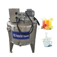 Pasteurisation à haute productivité de l'eau de coco/pasteurisateur de pâte de tomate/machine à lait pasteurisateur