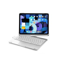 Casing pelindung Tablet 2-in-1 BT Ipad, casing pelindung Tablet, Keyboard Backlit, casing Keyboard dan layar sentuh 10.2 inci