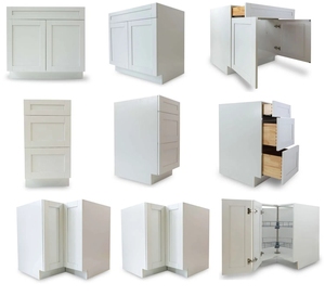 Coctelera de diseño personalizado de estilo americano, roble blanco, <span class=keywords><strong>Panda</strong></span> moderno, Miami, gabinetes de cocina de pino sin terminar, resina de vidrio para comedor - Product Image 2