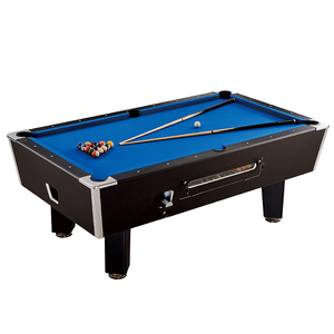 Rắn Gỗ Chân 9ft Đồng Xu Hoạt Động MDF Billiard Bàn Hồ Bơi Với Snooker Trò Chơi Cao Su Đệm PVC Bảng Bóng Bàn Để Sử Dụng Nhà - Product Image 2
