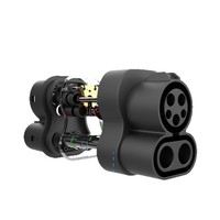 1000V 250A CCS1 zu CCS2 EV-Ladeadapter DC AC Elektrofahrzeug-Steckverbinder