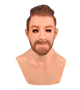 Thực tế ông già mặt nạ đầy đủ che đầu mặt nạ hói người đàn ông con người mặt nạ nhăn mặt nạ đầy đủ đầu Mặt nạ Halloween giả trang trang phục đạo cụ - Product Image 1