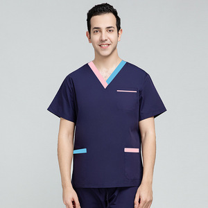 Frauen Sommer Kurzarm Dental Operations saal Bürste Hand Kleidung High-End <span class=keywords><strong>D</strong></span>ünne Chirurgische Arbeits kleidung für Ärzte - Product Image 4