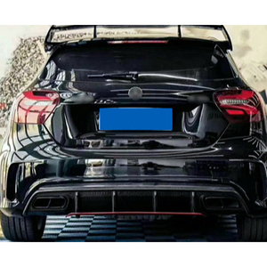 Diffusore Posteriore AMG A45 con Terminali di Scarico per <span class=keywords><strong>Mercedes</strong></span> Benz Classe A W176 2013-2018 Sport, Vendita all'Ingrosso di Fabbrica - Product Image 6