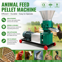 Machine à granulés d'aliments électriques automatiques STROSEN pour usage domestique et agricole, traitement humide/sec, haute capacité 1 tonne/heure, en acier au carbone pour céréales et poissons