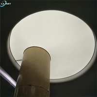 Película de Techo Elástica de PVC Translúcida Blanca Decorativa LeArt, Techo Falso de Plástico Retroiluminado