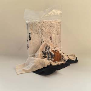 Trapos de Algodón Blancos Impresos de Alta Calidad para Limpieza Industrial y de Taller - Product Image 1