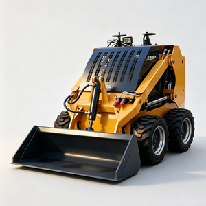 Multifunctional 430 Mini Skid Steer <b>Track</b> with Hydraulic Flow Auger Attachments for Farm and Forestry - Product Image 5