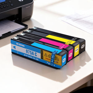 Cartouche d'encre Enlite compatible avec HP 975A utilisée dans les imprimantes jet d'encre HP Wide 352DW 377DW 377DN 452DW 452DN 477dn 552/577DW - Product Image 1