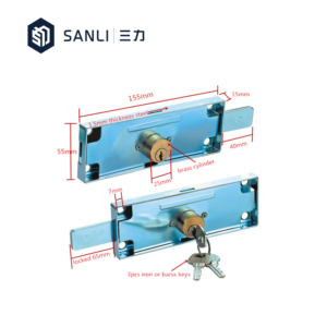 sl8803 sắt hai bên màn trập lăn dưới khóa cửa - Product Image 2