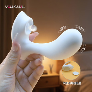 Vibrador de Doble Acción 2 en 1 de Alta Calidad para Mujeres, Funciones de Succión y Vibración, Control Independiente para Parejas - Product Image 1
