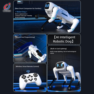 Chengji RC Robot trẻ em điều khiển từ xa cơ khí con chó Đồ chơi khoa học lập trình hành động khiêu vũ Đồ chơi robot Con Chó Thông Minh - Product Image 4