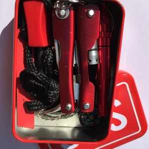 <b>Camping</b> <b>Multi</b> Functional <b>Tool</b> Set Stainless Steel 9.5cm Survival Equipment Outdoor Emergency Gear - Product Image 2