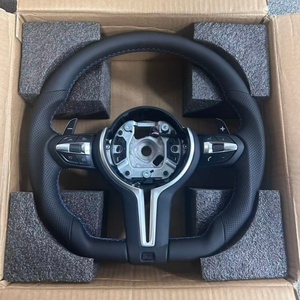 Volant <span class=keywords><strong>sport</strong></span> <span class=keywords><strong>M</strong></span> en cuir pleine fleur personnalisé avec bande supérieure pour <span class=keywords><strong>BMW</strong></span> F10 F20 F30 M3 M4 M5 F80 F82 F87 F90 – Vente en gros et dropshipping - Product Image 2