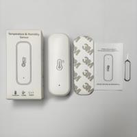 Thermomètre hygromètre intelligent WiFi Tuya pour intérieur, capteur de température, alarme vocale, compatible Alexa Google Home Android, batterie, écran TFT, application mobile