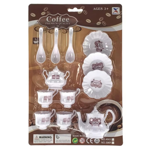 <span class=keywords><strong>Set</strong></span> <span class=keywords><strong>da</strong></span> Tè in Miniatura Jinming per Giochi di Ruolo, <span class=keywords><strong>Set</strong></span> <span class=keywords><strong>da</strong></span> Caffè e Tè in Plastica per Bambini - Product Image 3