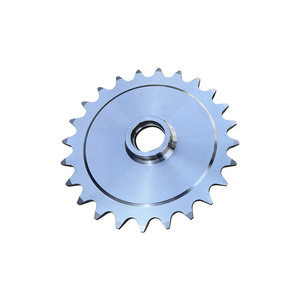 Pignon de transmission en acier inoxydable, alésage 20 mm, dents personnalisées, pour convoyeur industriel - Product Image 1