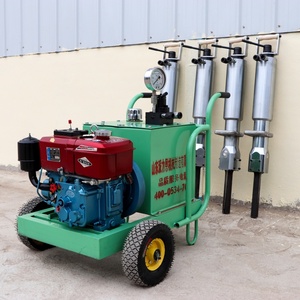Hydraulische steensplijter voor beton en wapeningsdemonstratie - Product Image 5