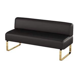 Luxury Sofa Living Room Furniture Curved Dresser Home Lounge Sofa Sets Modern Fabric Leather Sofa Set Furniture - Product Image 2