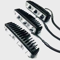 Sistema de Monitoreo de Seguridad para Montacargas 4CH AI BSD, Cámara/Pantalla 1080P y Luz de Alarma LED, Apto para Maquinaria Pesada