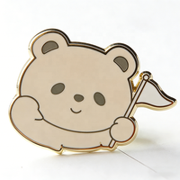 Épingles à revers personnalisées d'usine chinoise, badges en métal émaillé avec logo sur mesure, plaqués
