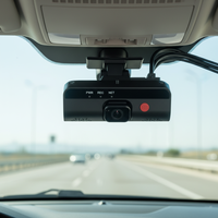 Caméra embarquée MDVR 4G robuste avec double entrée vidéo 2K 1080P, alarme SOS, GPS, Beidou et veille à faible consommation pour flottes de camions