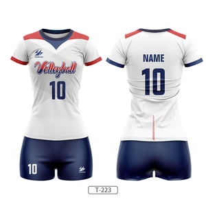 Uniforme de Voleibol Personalizado de Secado Rápido, Uniforme de Voleibol de Poliéster Unisex para Equipos y Entrenamiento, Suministro de Fábrica - Product Image 3